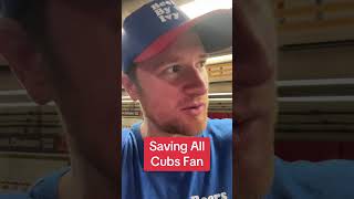 Saving Chicago Cubs Fans #chicago #wrigleyfield #chicagocubs #chicagotiktok