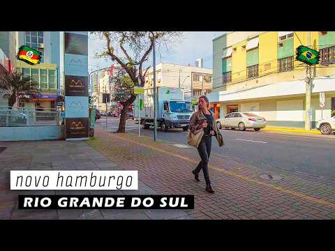 Walking in NOVO HAMBURGO 🇧🇷 Brazil — Rio Grande do Sul 【 4K UHD 】