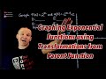 Graphing Exponential Functions through Transformations