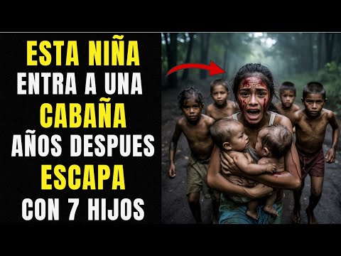 Niña Pequeña Entra en una Vieja Cabaña y Nunca Más Pudo Salir- Años Después Escapó pero con 7 Hijos