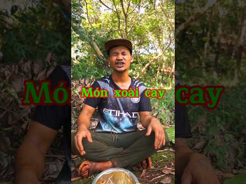 xoài trộn muối ớt siêu cay #shots #vlog