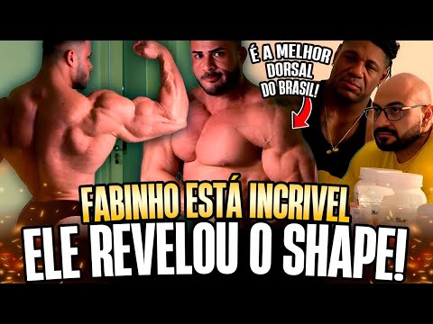 A MELHOR DORSAL DO BRASIL | FABIO JUNIO MOSTROU O SHAPE