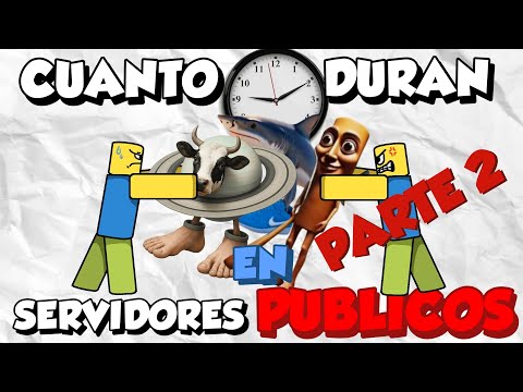 CUANTO TIEMPO DURAN LOS BRAINROTS EN SERVIDORES PUBLICOS? ┃PARTE 2😨┃ ROBA UN BRAINROT