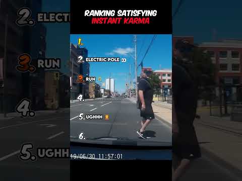Ranking satisfying instant karma  #ranking #funny #instantkarma