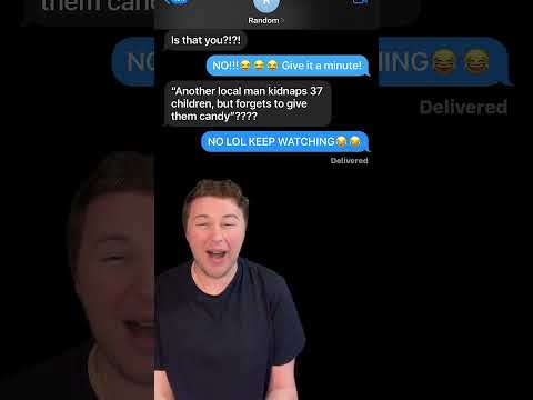 IโM ON TV!!!๐บ๐คฃ *Texting Random Numbers!* #Shorts