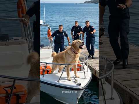 Smart goldenretriever saved all people #goldenretriever #emotionalstory #rescue