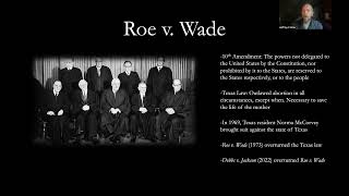Roe v. Wade (Background 2)