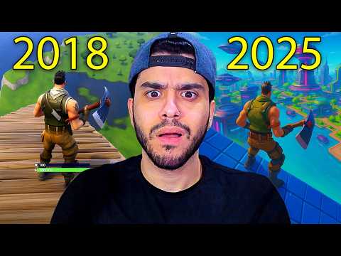 JOGUEI FORTNITE DEPOIS DE 7 ANOS