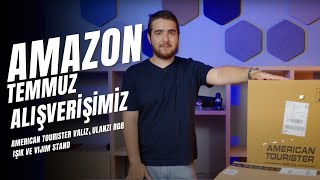 Amazon Temmuz Alışverişimiz! American Tourister Valiz, Ulanzi RGB Işık ve VIJIM Stand