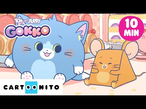 Tom e Jerry Gokko | Jerry, o Ladrão de Queijo | NOVA SÉRIE | Cartoonito