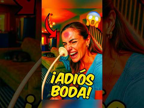 Su boda fue arruinada