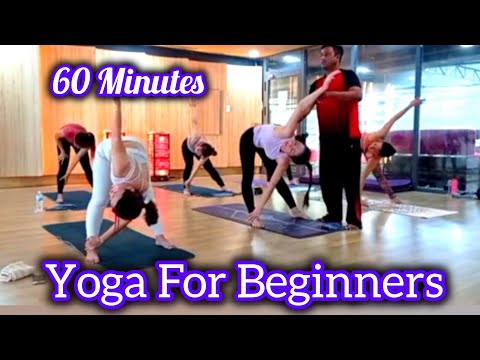 60 Minutes Morning Yoga For Beginners 2025 #yogaforbeginners #morningyoga #yogasouvik