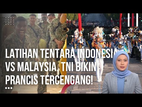 Ngakak Beda Jauh! Latihan Tentara Indonesia vs Malaysia, TNI Ajarkan Pacu Jalur ke Tentara Prancis