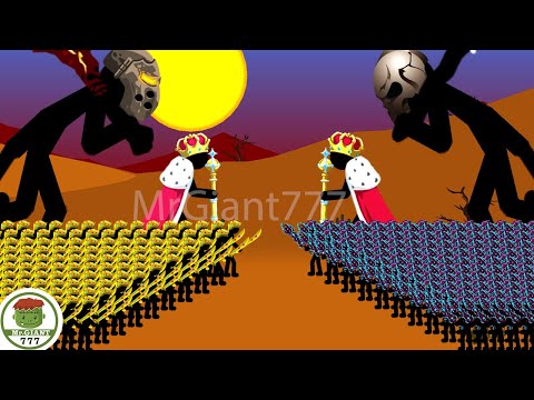 GRIFFON KING CLASSIC GOLDEN SKIN VS FINAL BOSS KING VAMPIRE SKIN | Stick War Legacy Mod | MrGiant777