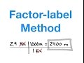 Mastering the Factor Label Method for Unit Conversions