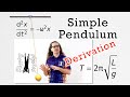 Pendulum and Simple Harmonic Motion