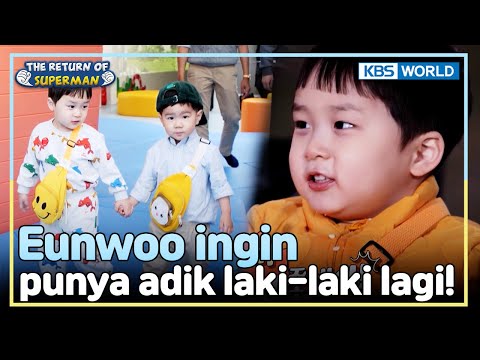 [IND/ENG] Karena Royi, Eunwoo Ingin Adik Laki-laki | The Return of Superman | KBS WORLD TV 241215