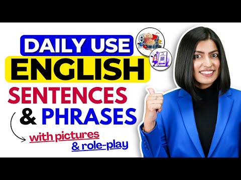 Role-Play 😱 Learn Phrases & Daily Use English Sentences | Spoken Class by Kanchan English Connection