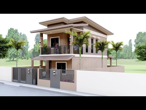 2 STOREY SMALL HOUSE DESIGN | 5 X 9 METERS | 3 BEDROOM