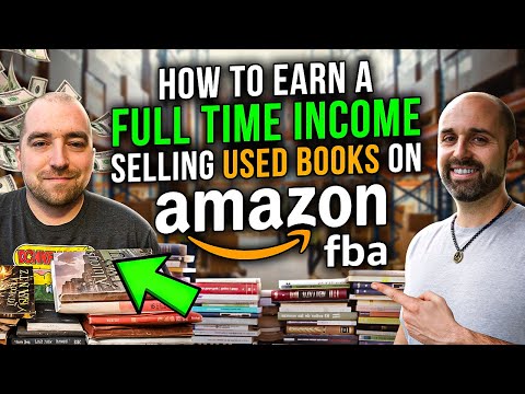 How To Earn A Full Time Income Selling Used Books on Amazon FBA