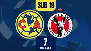 🔴 - EN VIVO - 🦅 Sub19: América Vs Tijuana - J7 - AP26