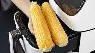 Put Corn in Air Fryer and THIS Happens! Recipe has gone viral!