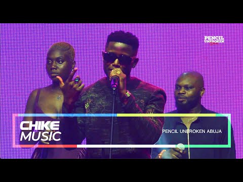 DAVIDO IS A FAN OF CHIKE MUSIC! | LIVE PERFORMANCE | PENCIL UNBROKEN ABUJA