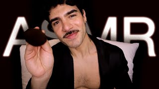 ASMR sleepover with a boy "you're so cute" (close up comfort)