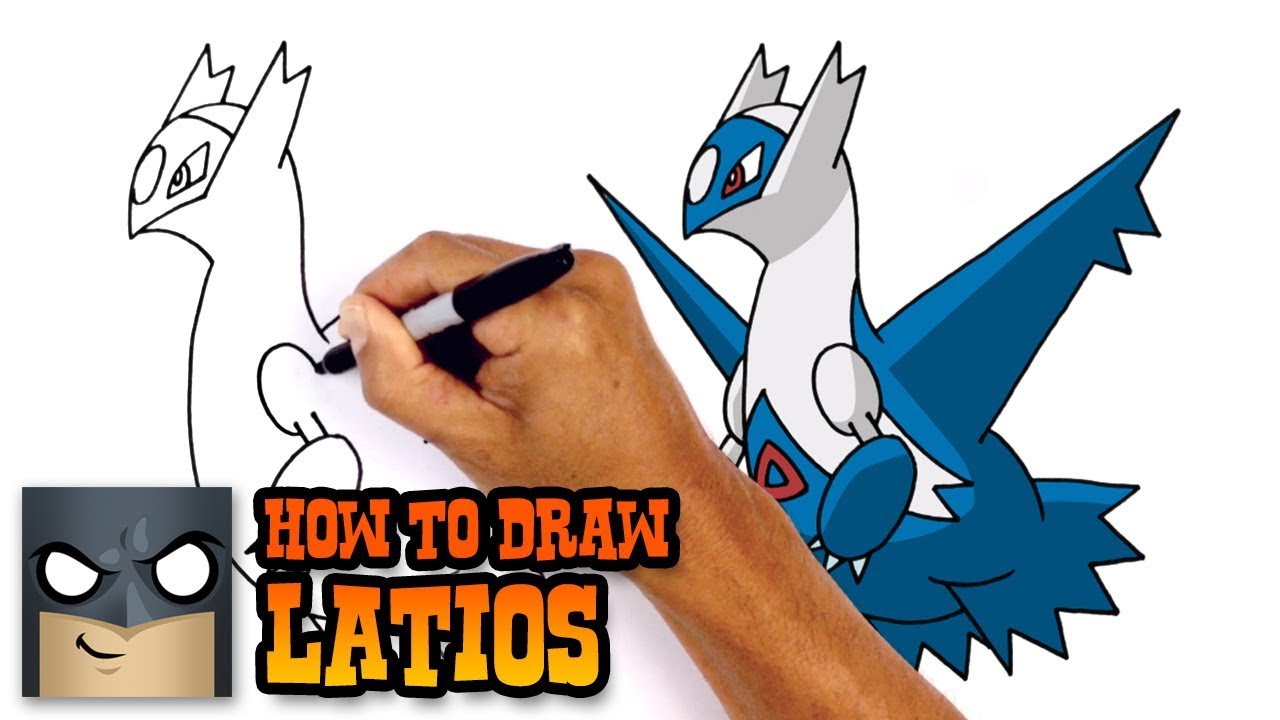 How to Draw Latios - Pokemon