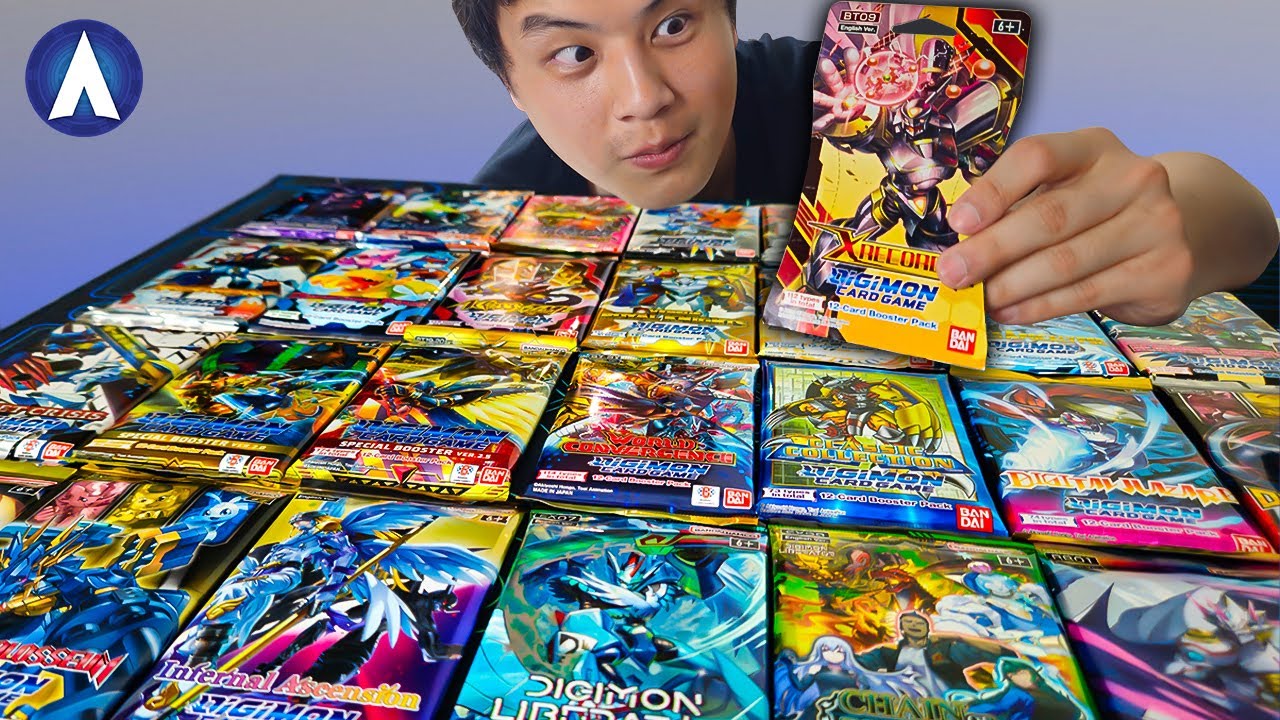 Opening EVERY Digimon Pack EVER MADE!!! | Digimon Card Game TCG