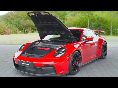 2024 Orange Porsche 911 GT3  - Interior and Exterior Walkaround 4K