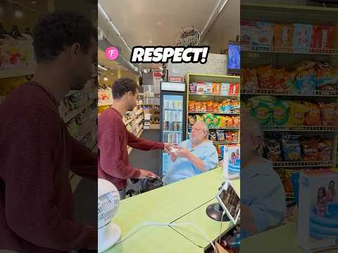 Heartwarming Moment ๐ Young Man's Touching Help for Elderly Shopper #kindness #shorts