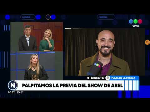 Abel Pintos mano a mano  con Telefe