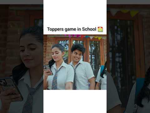 Toppers game in School 🏫| #shorts