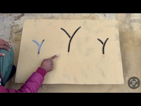 How to draw rose from  Letter YYY | Rose Drawing Step by Step | yyy Drawing