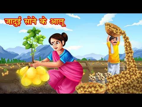 जादुई सोने के आलू | jadui sone ke alloo | Jadui kahaniya | stories in hindi | kahani