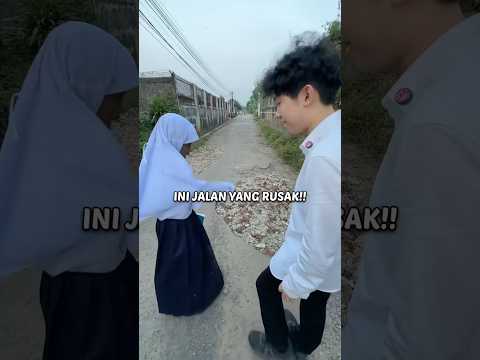 Jalan rusak…😭