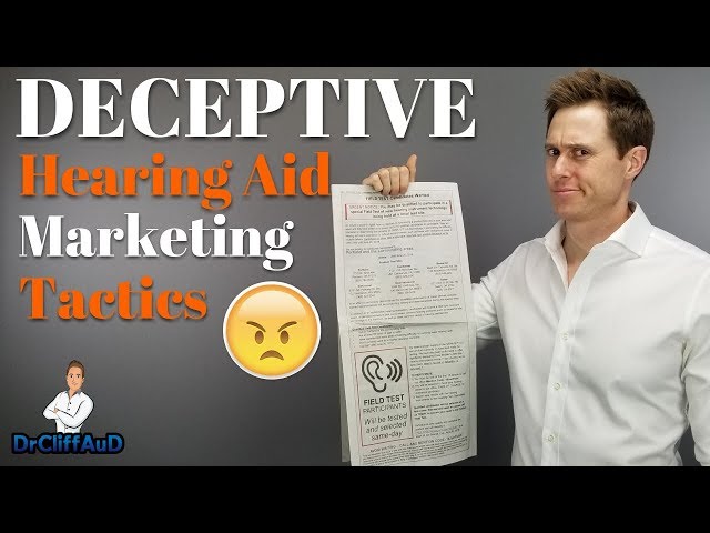 Tácticas engañosas de marketing de audífonos | La verdad sobre la comercialización de audífonos