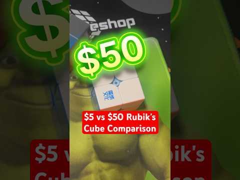 $5 vs $50 Rubik's Cube 2x2 - which is better?