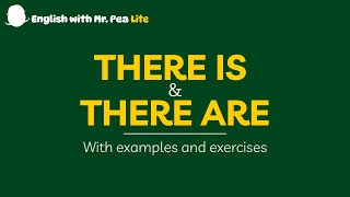 THERE IS / THERE ARE in English | Affirmative, Negative & Interrogative + Easy Practice