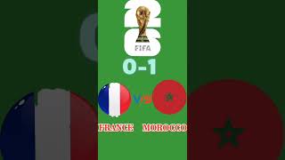 Morocco VS France #morocco #france #worldcup