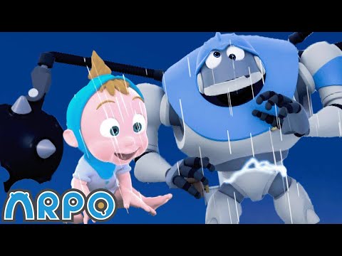 🐒 At the Zoo with Friends! 🎵 Fun Animal Song for Kids | ARPO The Robot Classics