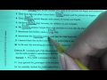 Identifying Participles in Sentences