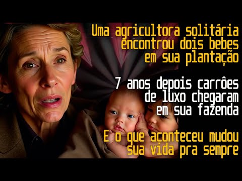 AGRICULTORA ADOTA DOIS BEBÊS ABANDONADOS, MAS 7 ANOS DEPOIS CARROS DE LUXO APARECEM NA SUA FAZENDA!