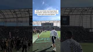 Tom Brady Told Me I'm Not An Athlete 🤣 #Football #LoganPaul #TomBrady