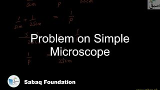 Simple Microscope