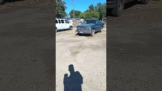 Wrecked Pickup In Caldwell Idaho Seems Abandoned