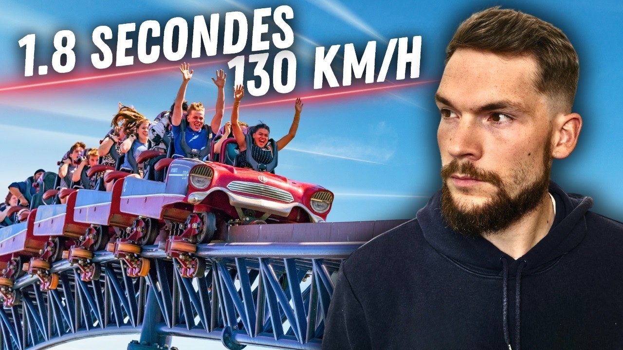 🎢 Thorpe Park and its ULTRA POWERFUL coaster!