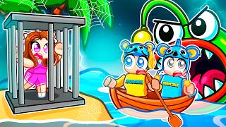 Nossa MÃE foi SEQUESTRADA pelo MONSTRO MARINHO no Roblox (Parte 2)  - Brancoala Games