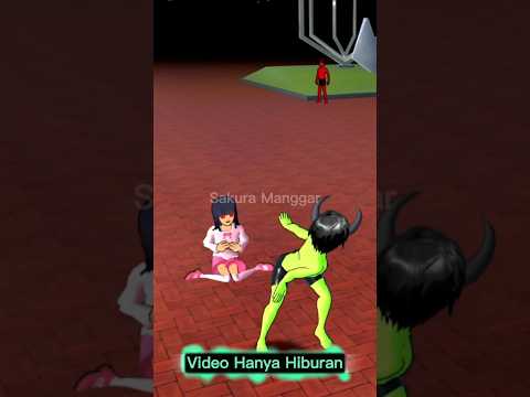 Hantu Mio Dijahilin Genderuwo Sakura School Simulator Horror Ding Dong #trending #shorts